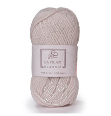 La Filati Classic 104 Бледно-кремово-розовый