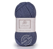 La Filati Classic 122 Серо-синий