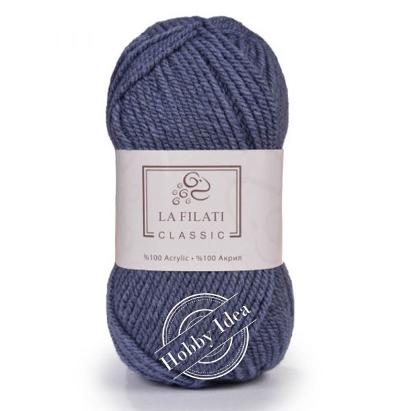 La Filati Classic 122 Серо-синий из категории La Filati Classic