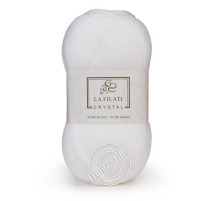 La Filati Crystal 301 Белый