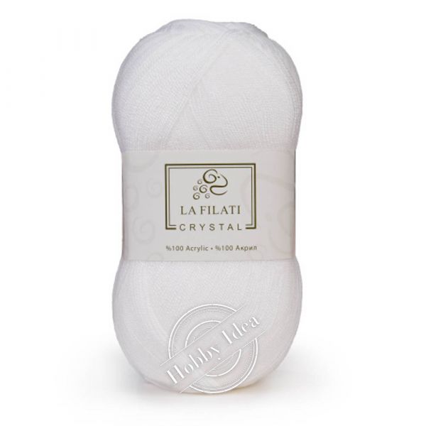 La Filati Crystal 301 Белый из категории La Filati Crystal