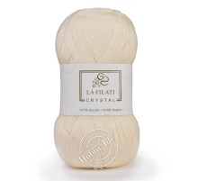 La Filati Crystal 302 Бледно-кремовый