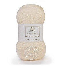 La Filati Crystal 302 Бледно-кремовый