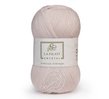 La Filati Crystal 304 Бледно-кремово-розовый