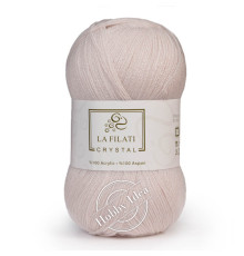 La Filati Crystal 304 Бледно-кремово-розовый