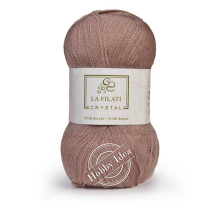 La Filati Crystal 306 Светло-коричневый