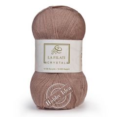La Filati Crystal 306 Светло-коричневый