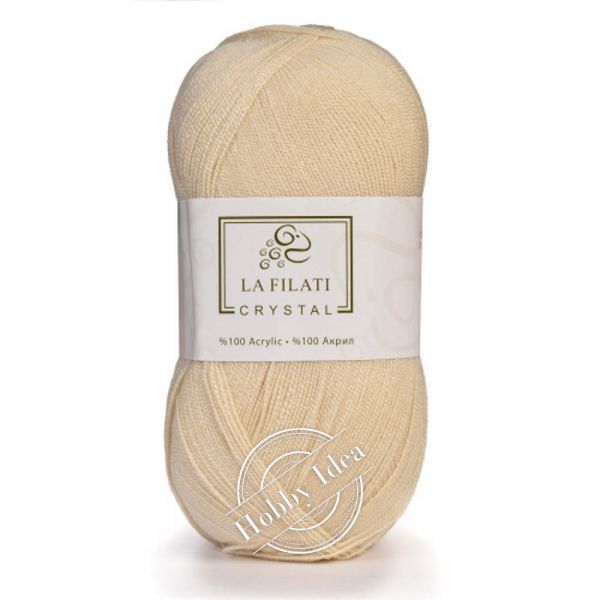 La Filati Crystal 308 Кремово-жёлтый из категории La Filati Crystal