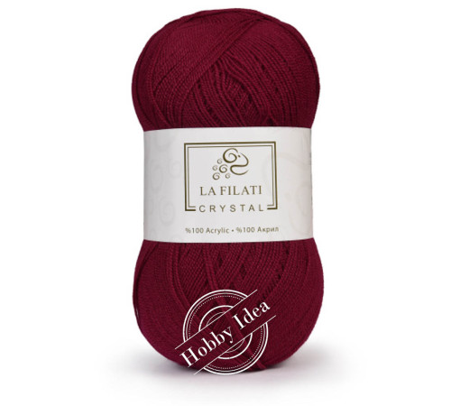 La Filati Crystal 309 Бордовый