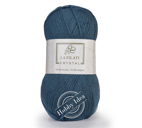 La Filati Crystal 314 Блекло-лазурный