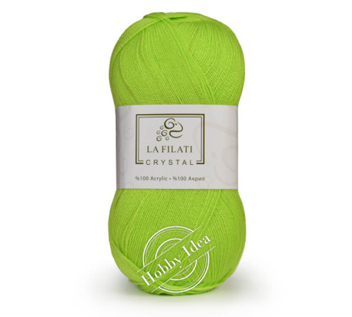 La Filati Crystal 317 Неоново-зелёный