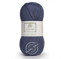 La Filati Crystal 322 Серо-синий