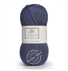 La Filati Crystal 322 Серо-синий
