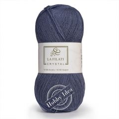 La Filati Crystal 322 Серо-синий