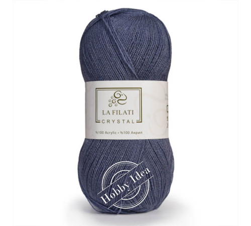 La Filati Crystal 322 Серо-синий
