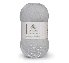 La Filati Crystal 323 Светло-серый