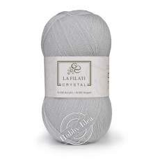 La Filati Crystal 323 Светло-серый