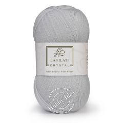 La Filati Crystal 323 Светло-серый