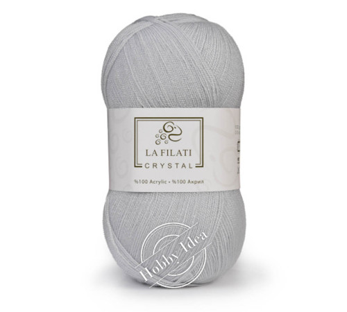La Filati Crystal 323 Светло-серый