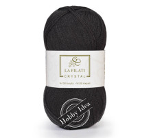 La Filati Crystal 325 Графитово-коричневый