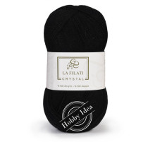 La Filati Crystal 326 Чёрный