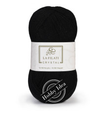 La Filati Crystal 326 Чёрный