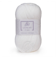 La Filati Fine 201 Белый