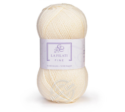 La Filati Fine 202 Бледно-жёлтый
