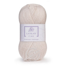 La Filati Fine 204 Бледно-кремово-розовый