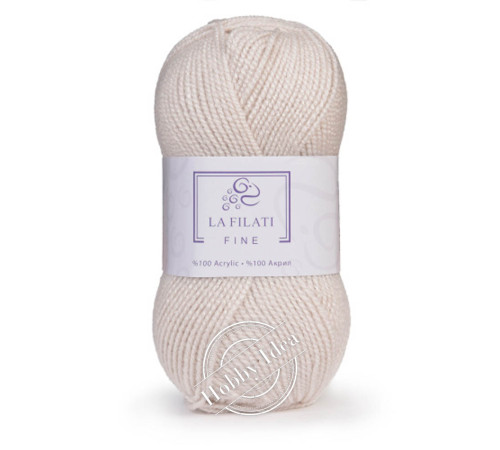 La Filati Fine 204 Бледно-кремово-розовый