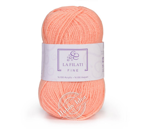 La Filati Fine 205 Бледно-персиковый