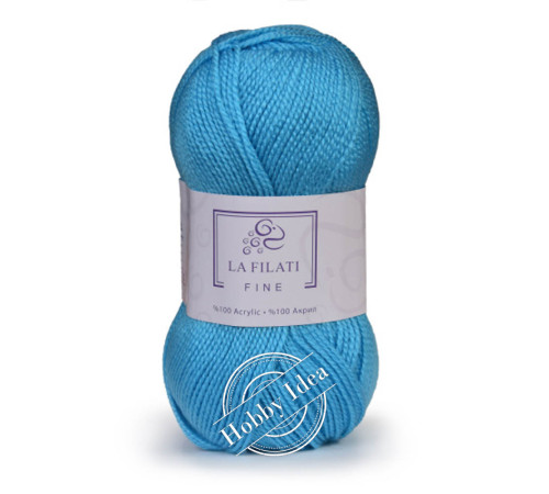 La Filati Fine 210 Голубой