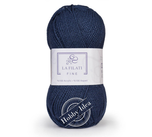 La Filati Fine 215 Тёмно-синий