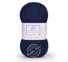 La Filati Fine 216 Тёмно-бархатно-синий