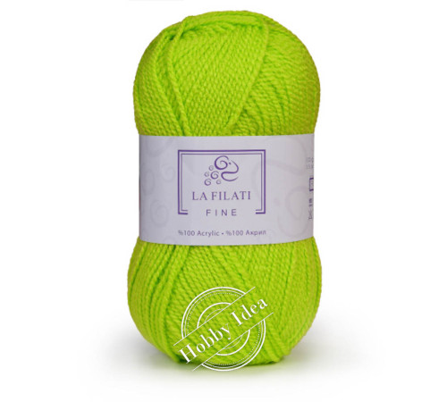 La Filati Fine 217 Неоново-зелёный