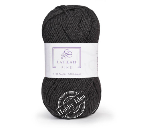 La Filati Fine 225 Тёмно-коричневый