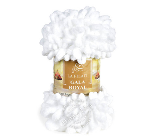 La Filati Gala Royal 01 Белый