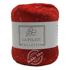 La Filati Paillettes S006 Красный