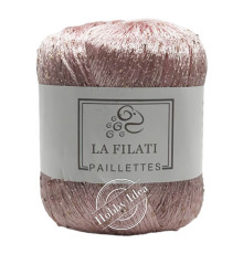 La Filati Paillettes S042 Бледно-розовый