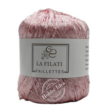 La Filati Paillettes S043 Светло-розовый