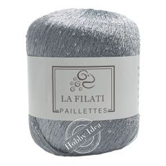 La Filati Paillettes S071 Серебристый