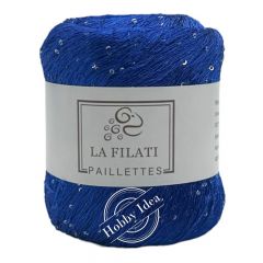 La Filati Paillettes S096 Синий