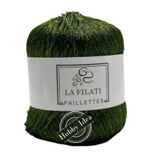 La Filati Paillettes S111 Тёмно-зелёный