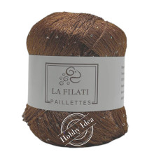 La Filati Paillettes S125 Коричневый