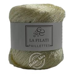 La Filati Paillettes S167 Экрю