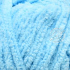 La Filati Plush 84006 Бело-голубой
