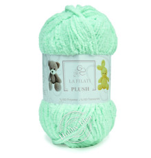 La Filati Plush 84007 Бело-мятный