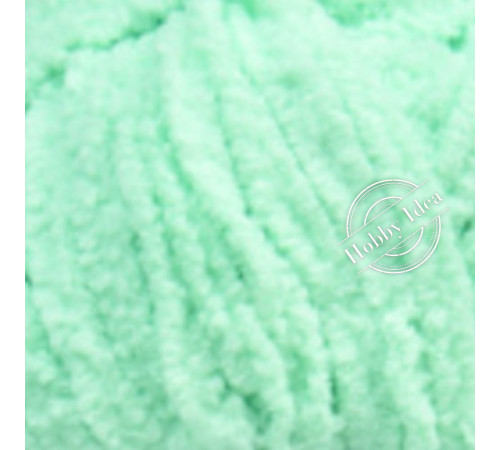 La Filati Plush 84007 Бело-мятный