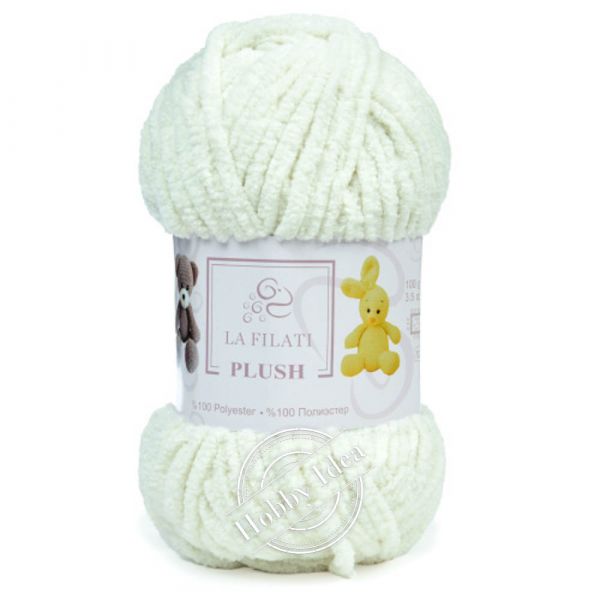 La Filati Plush 84008 Светло-бело-фисташковый из категории La Filati Plush