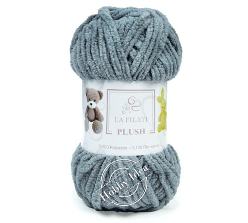 La Filati Plush 84020 Серо-блекло-голубой